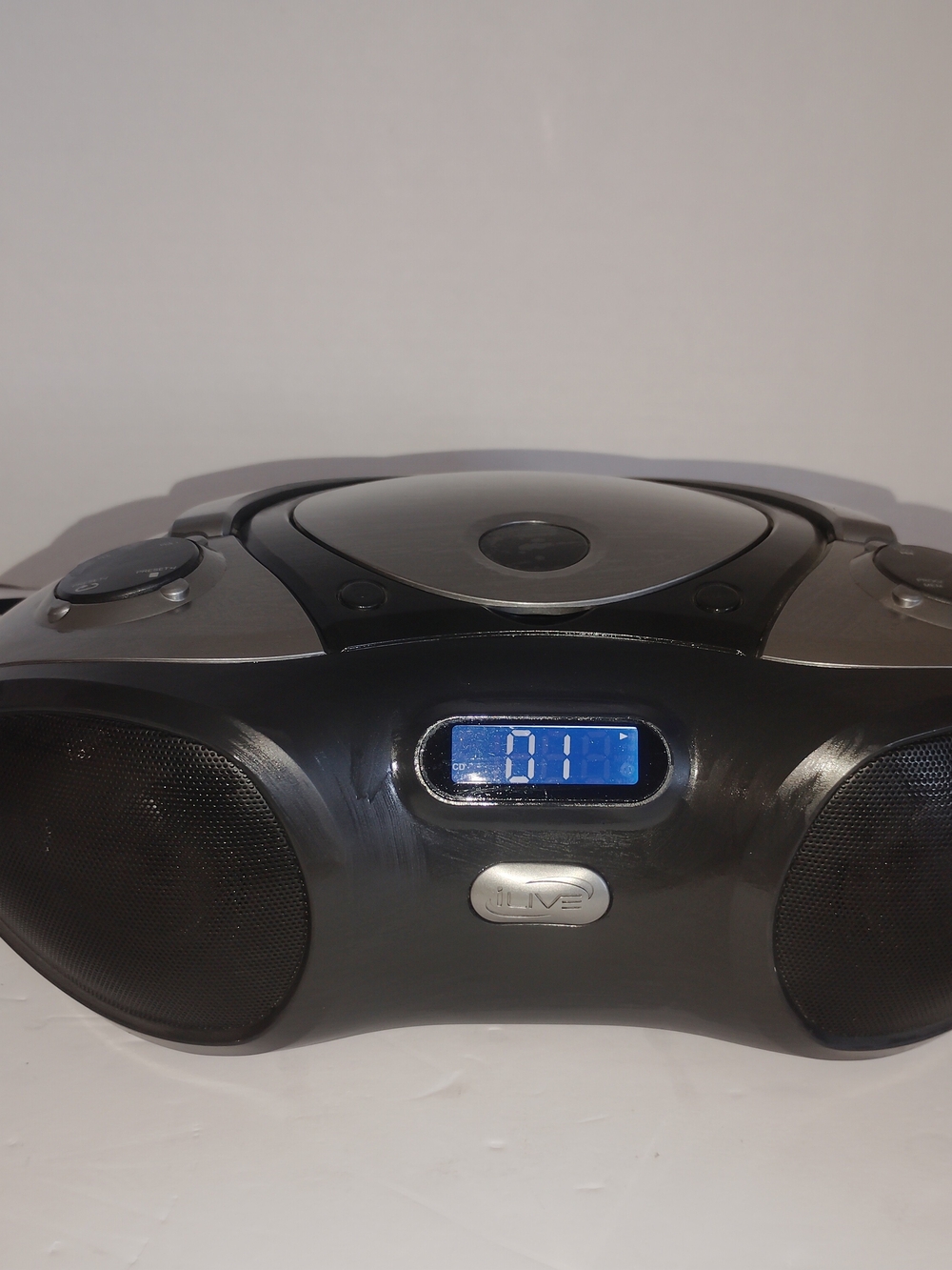 iLive IBC233B Bluetooth CD Radio Boombox FM Stereo Portable
